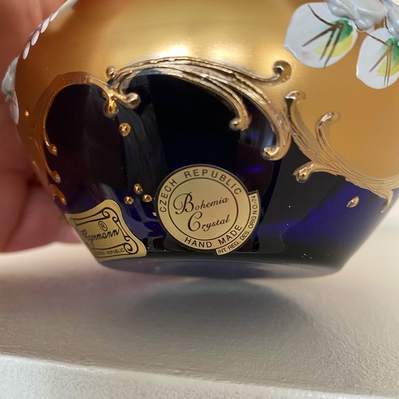 NWB Parfume Bottle Blue High Enamel - Picture 12 of 12